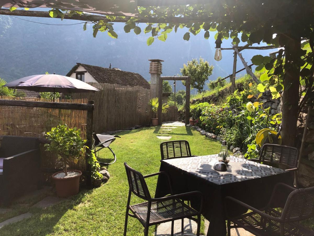 B&B Osteria Morganti Someo Bagian luar foto